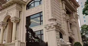 海口黄金麻别墅外墙异形定制