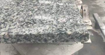 海口芝麻白楼梯踏步 芙蓉白