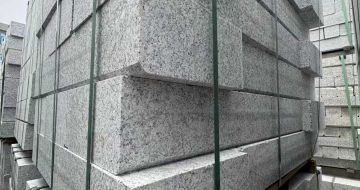 海口芝麻白路牙石 马路牙子