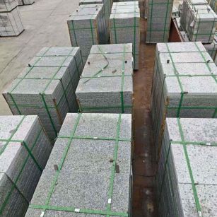 海口芝麻白地铺板  地铺石