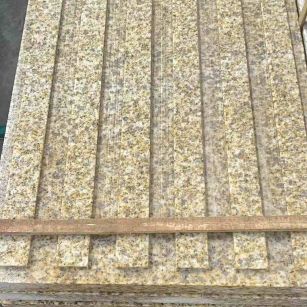 海口黄金麻盲道 石材盲道