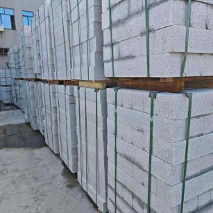 海口芝麻白路牙石，路侧石