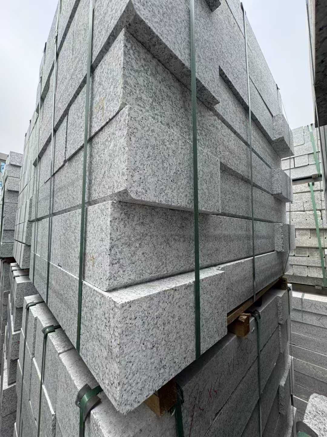 海口芝麻白路牙石 马路牙子