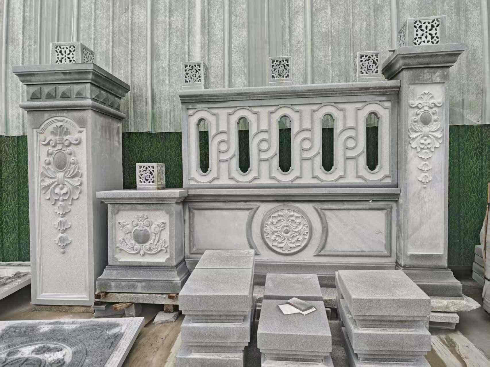 海口芝麻灰异形别墅门头